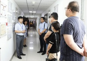 天津市軟件行業(yè)協會領導一行蒞臨同陽科技參觀指導